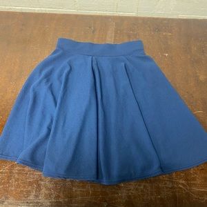 Casual mini skater skirt
